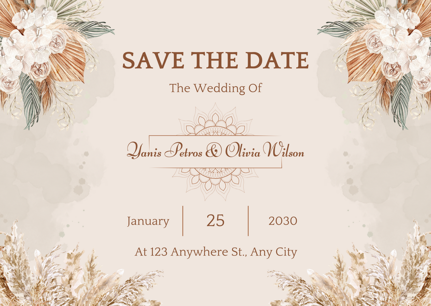 Wedding invitations eCard! Customisation & Instant win!