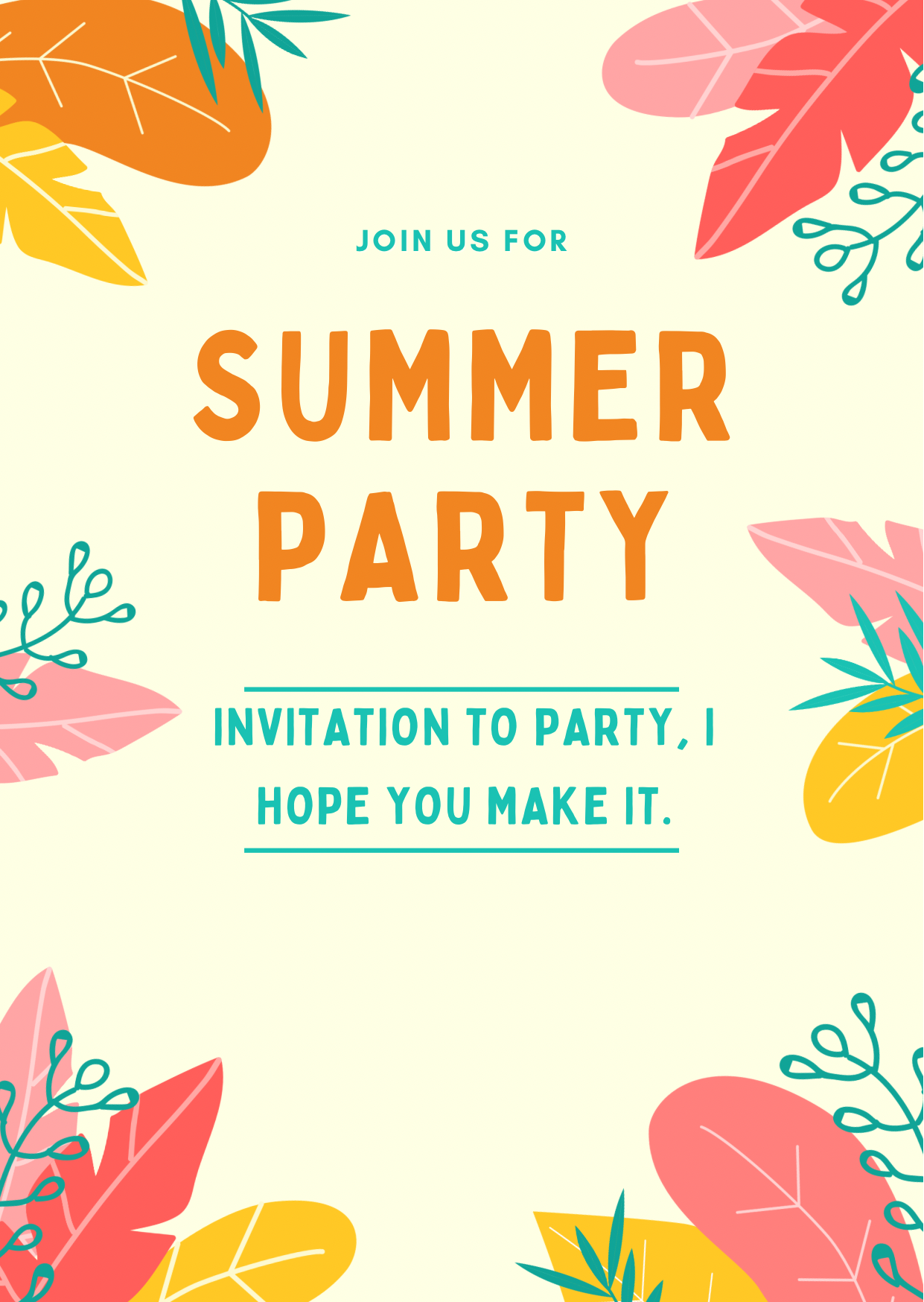 Summer party eCard & Instant win!
