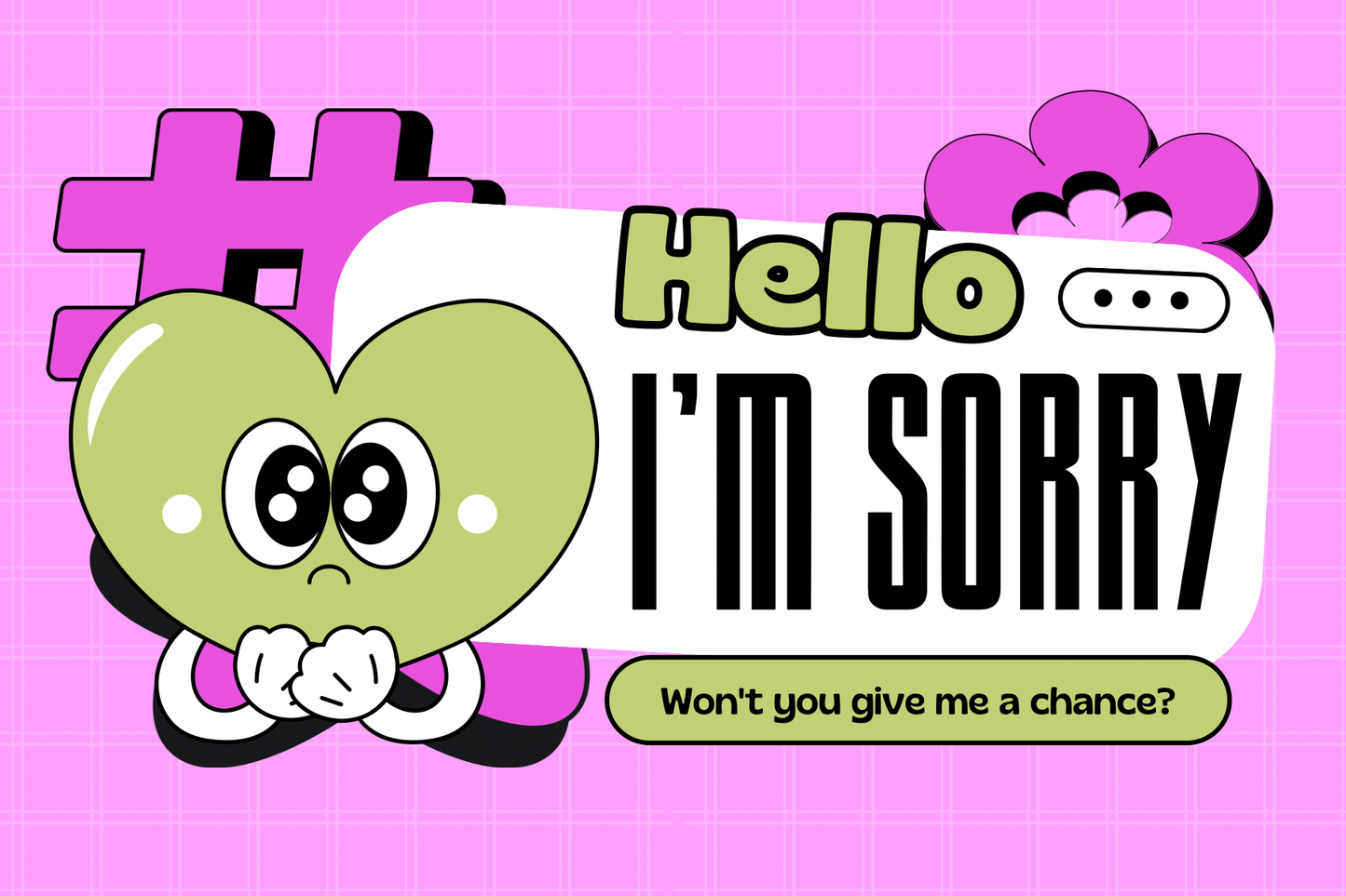 Apology eCard & instant win!