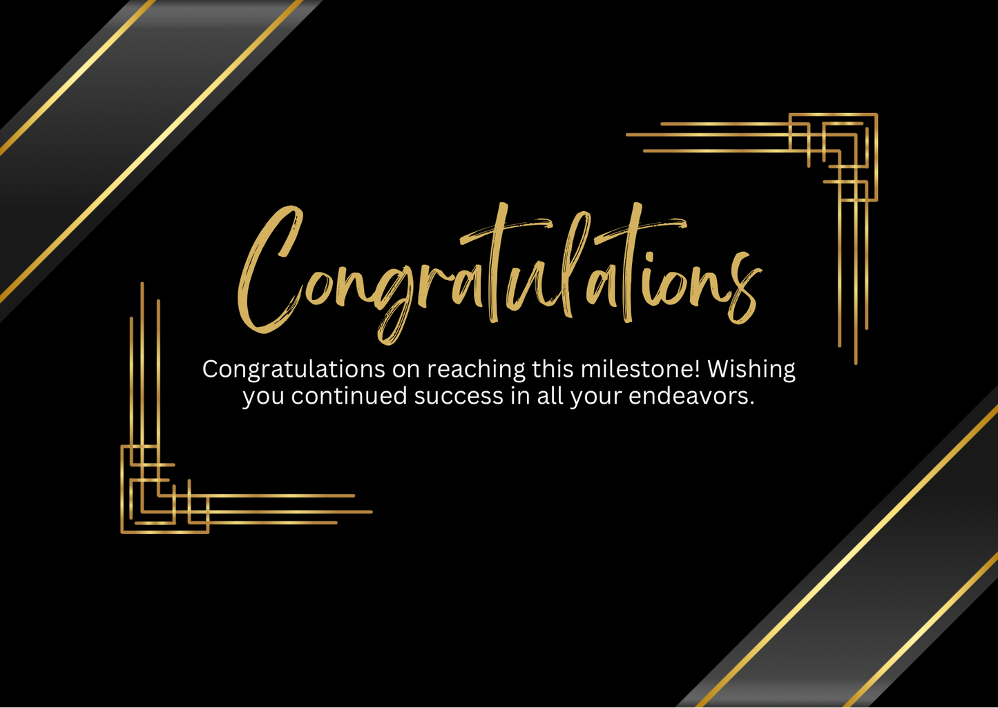 Congratulations eCard & win!