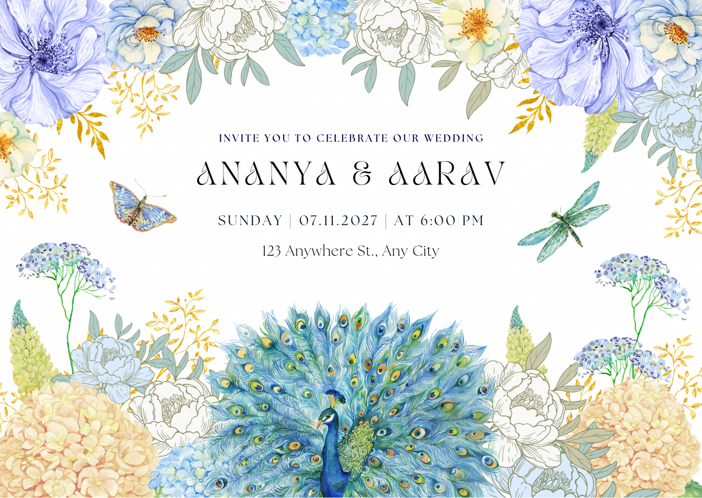 Wedding invitations eCard! Customisation & Instant win!