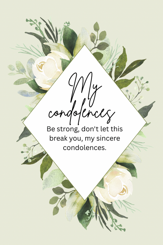 Condolences eCard & Instant win!
