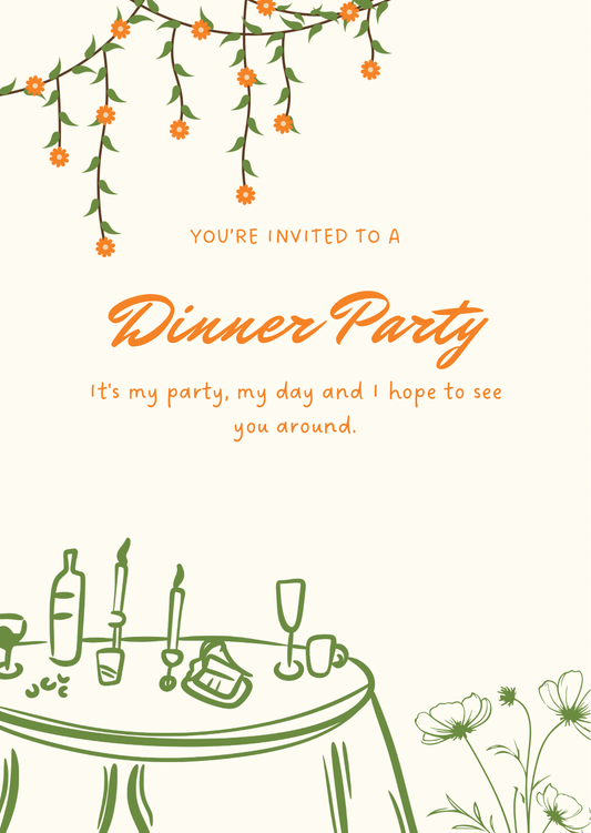 Dinner party eCard & Instant win!