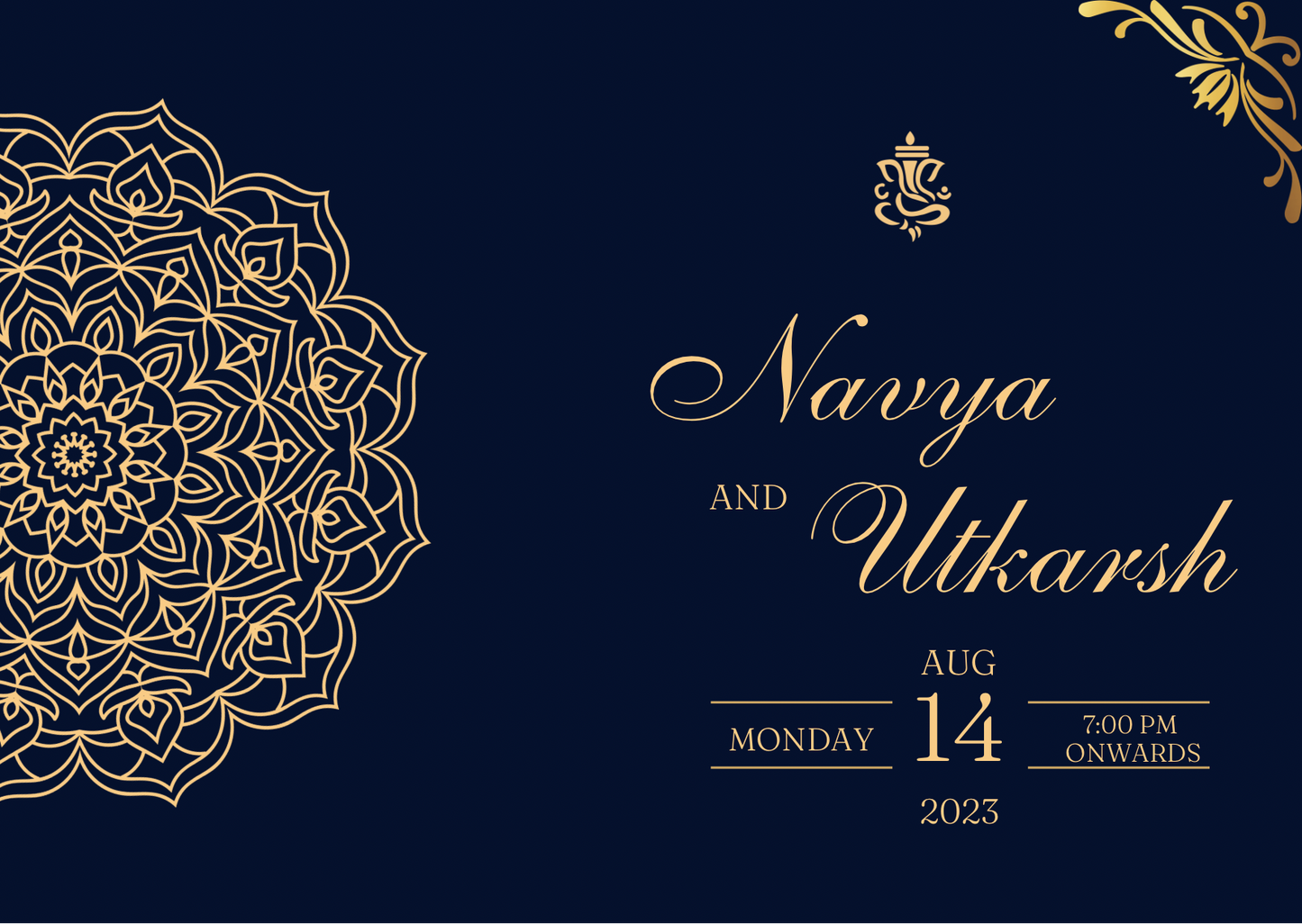 Wedding invitations eCard! Customisation & Instant win!