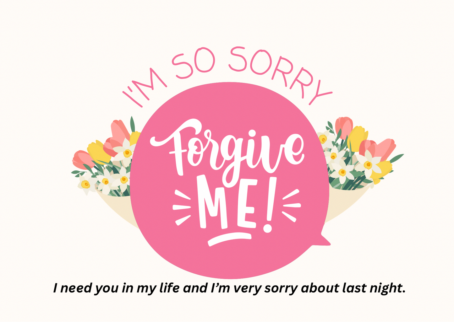 Forgive me eCard & Instant win!