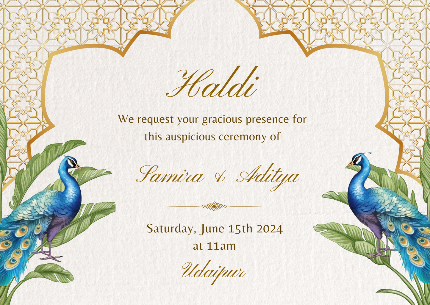 Wedding invitations eCard! Customisation & Instant win!