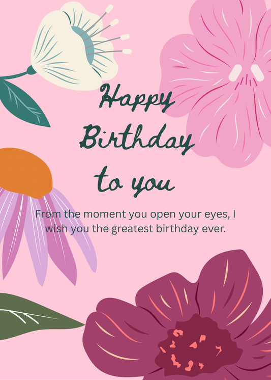 Happy Birthday eCard & Instant win!