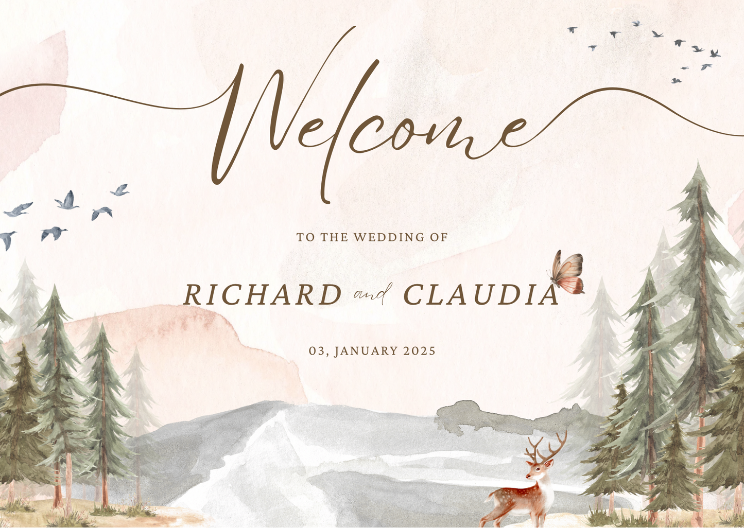 Wedding invitations eCard! Customisation & Instant win!