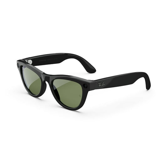 Love compliments eCard + Ray-Ban Meta, Skyler Glasses with Meta AI, Audio, Photo, Video Compatibility, Shiny Black, Polarized Green Lenses, Regular Fit, random giveaway.