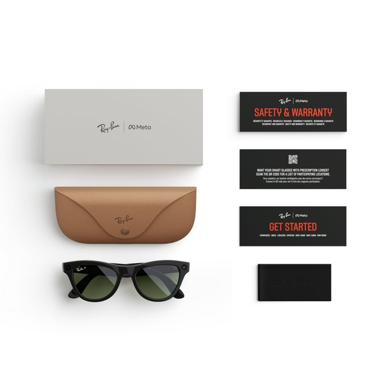Love compliments eCard + Ray-Ban Meta, Skyler Glasses with Meta AI, Audio, Photo, Video Compatibility, Shiny Black, Polarized Green Lenses, Regular Fit, random giveaway.
