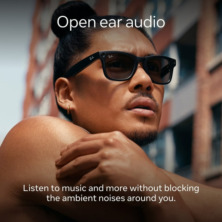 Love compliments eCard + Ray-Ban Meta, Skyler Glasses with Meta AI, Audio, Photo, Video Compatibility, Shiny Black, Polarized Green Lenses, Regular Fit, random giveaway.