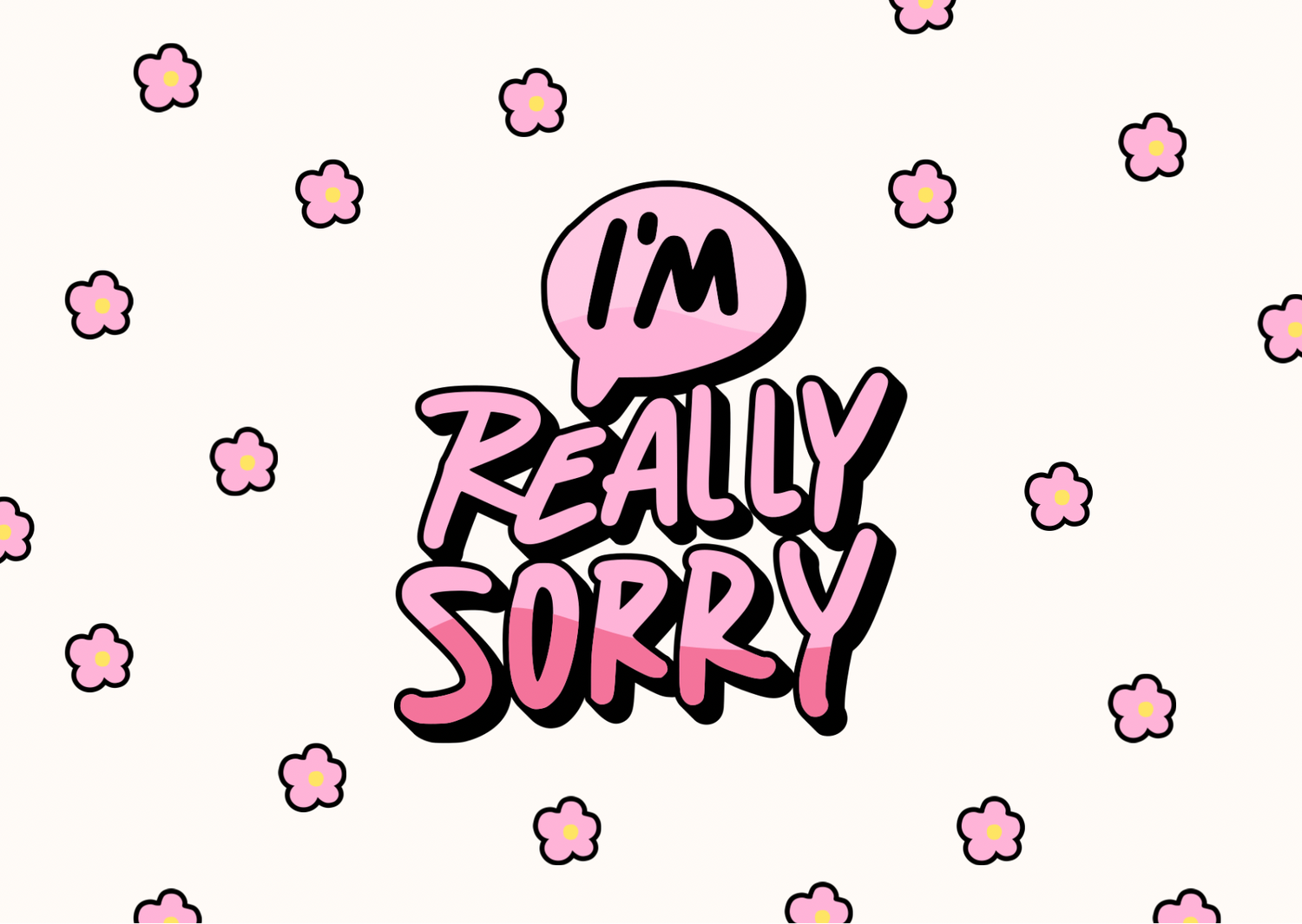 Apology eCard & Instant win!