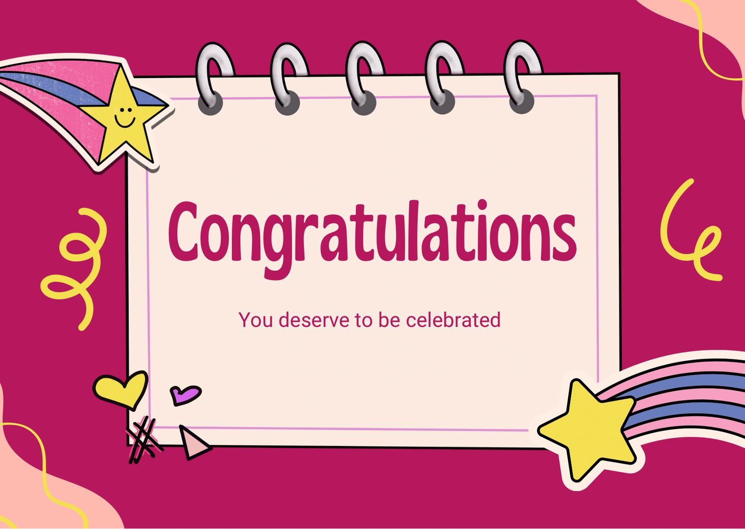 Congratulations eCard & Instant win!