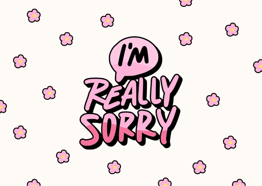 Really sorry eCard & Instant win!