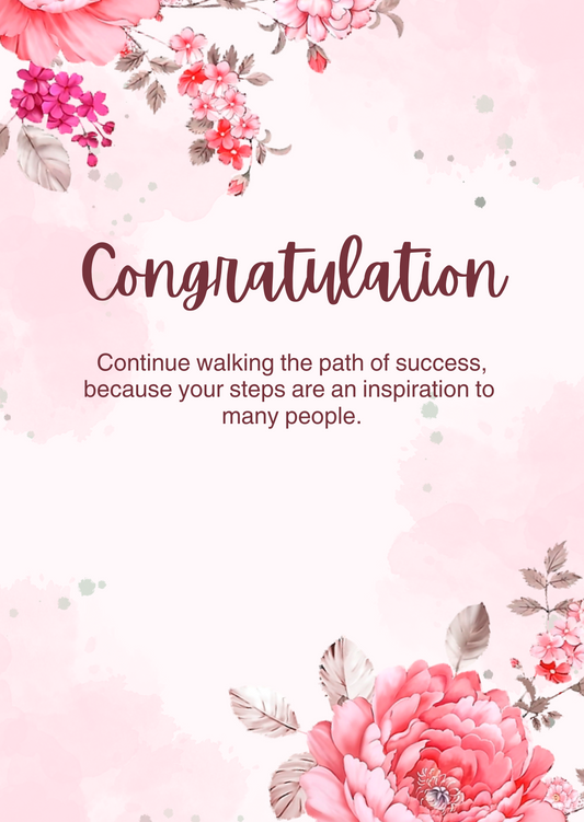 Congratulations eCard & Instant win!