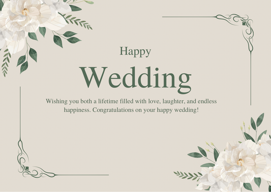 Wedding wishes eCard & Instant win!