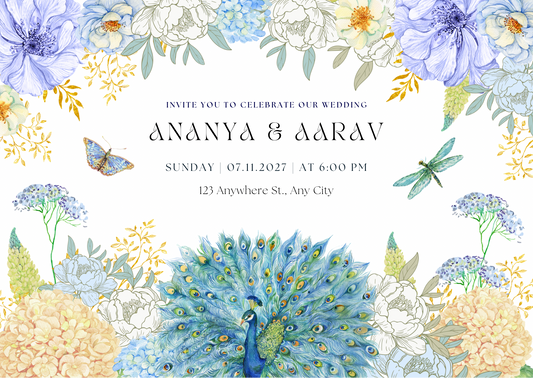 Wedding invitations eCard! Customisation & Instant win!