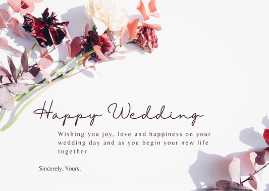 Wedding wishes eCard & Instant win!