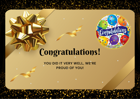 Congratulations eCard & Instant win!