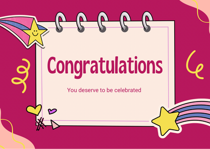 Congratulations eCard + JBL XTREME 3 WITHOUT ADAPTOR random giveaway.