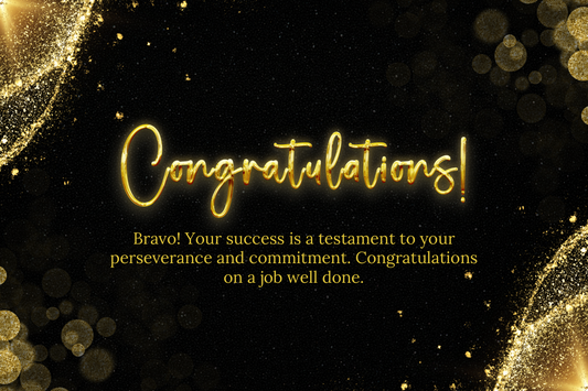 Congratulations eCard & Instant win!