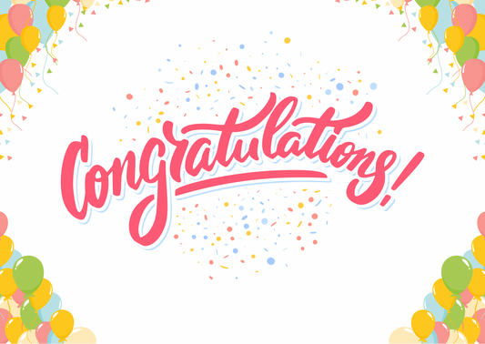 Congratulations eCard & Instant win!