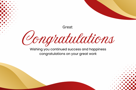 Congratulations eCard & Instant win!