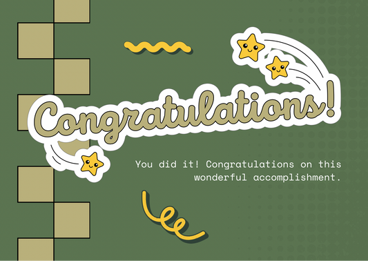Congratulations eCard & Instant win!